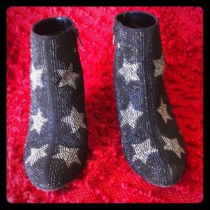 INC embellished Stars Botties.